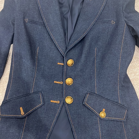 VERONICA BEARD ANOKI Denim Blazer Jacket- NWOT - Picture 5 of 7